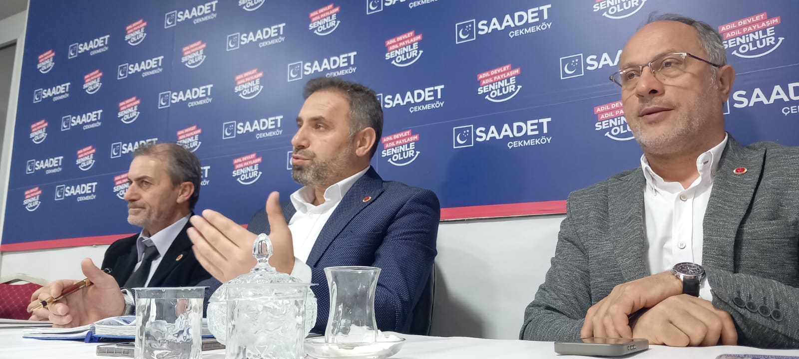 Saadet Partisi Çekmeköy İlçe Başkanlığı, 10 Ocak Dünya Çalışan Gazeteciler Günü’nü Kutladı