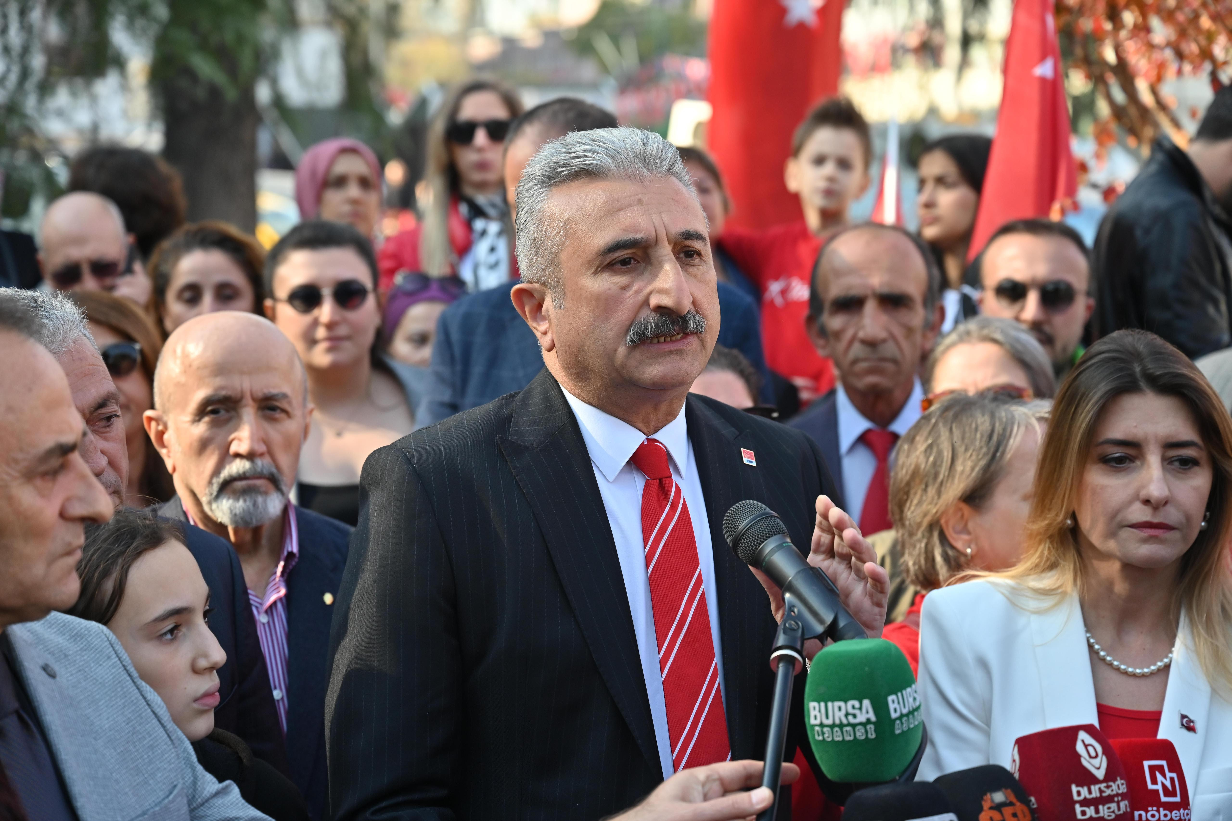 CHP Bursa İl Başkanı Nihat Yeşiltaş: ‘AKP'nin Basın Özgürlüğü Baskıları Tarihe Utanç Vesikası Olarak Geçecektir'"