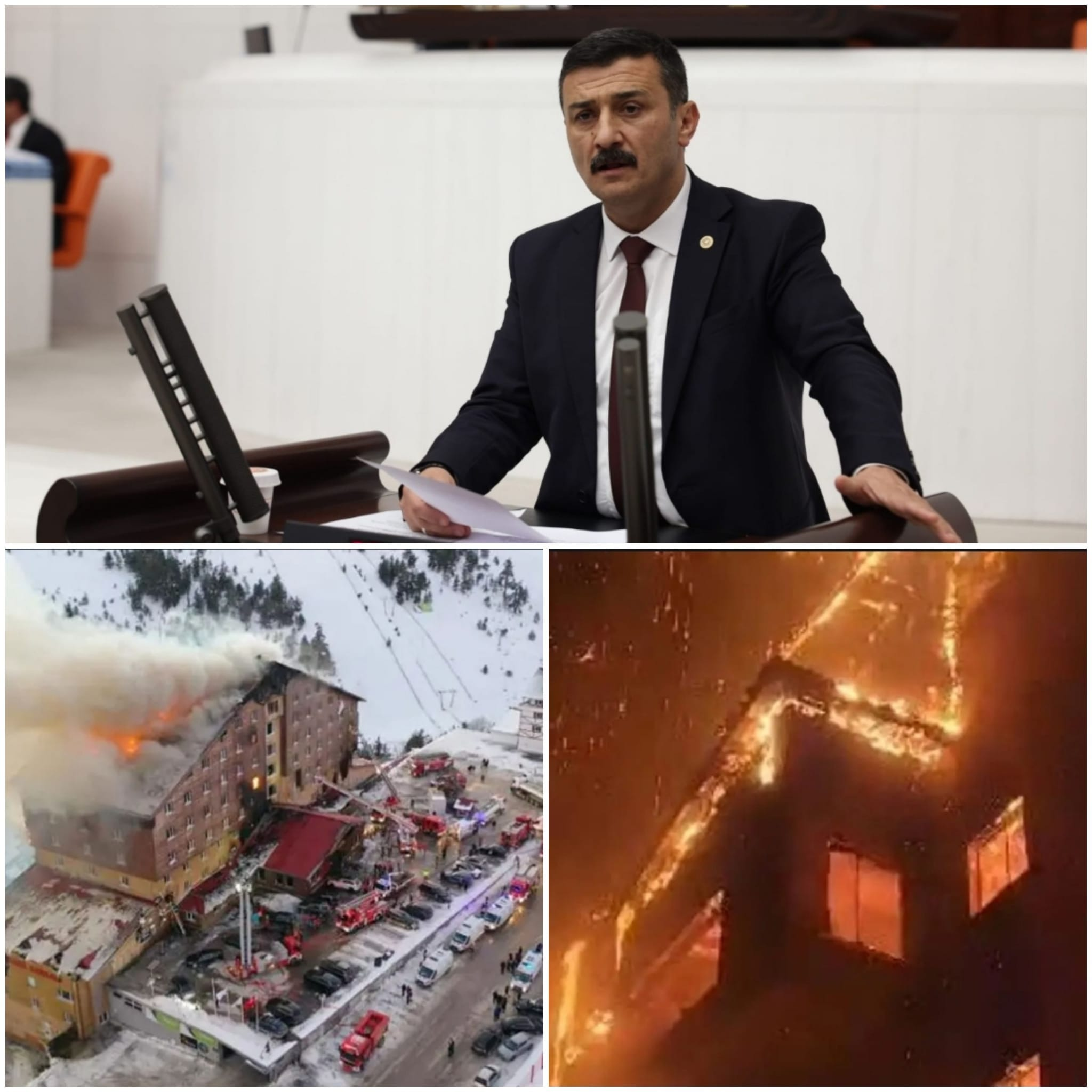 KORKUNÇ YANGIN MECLİS GÜNDEMİND