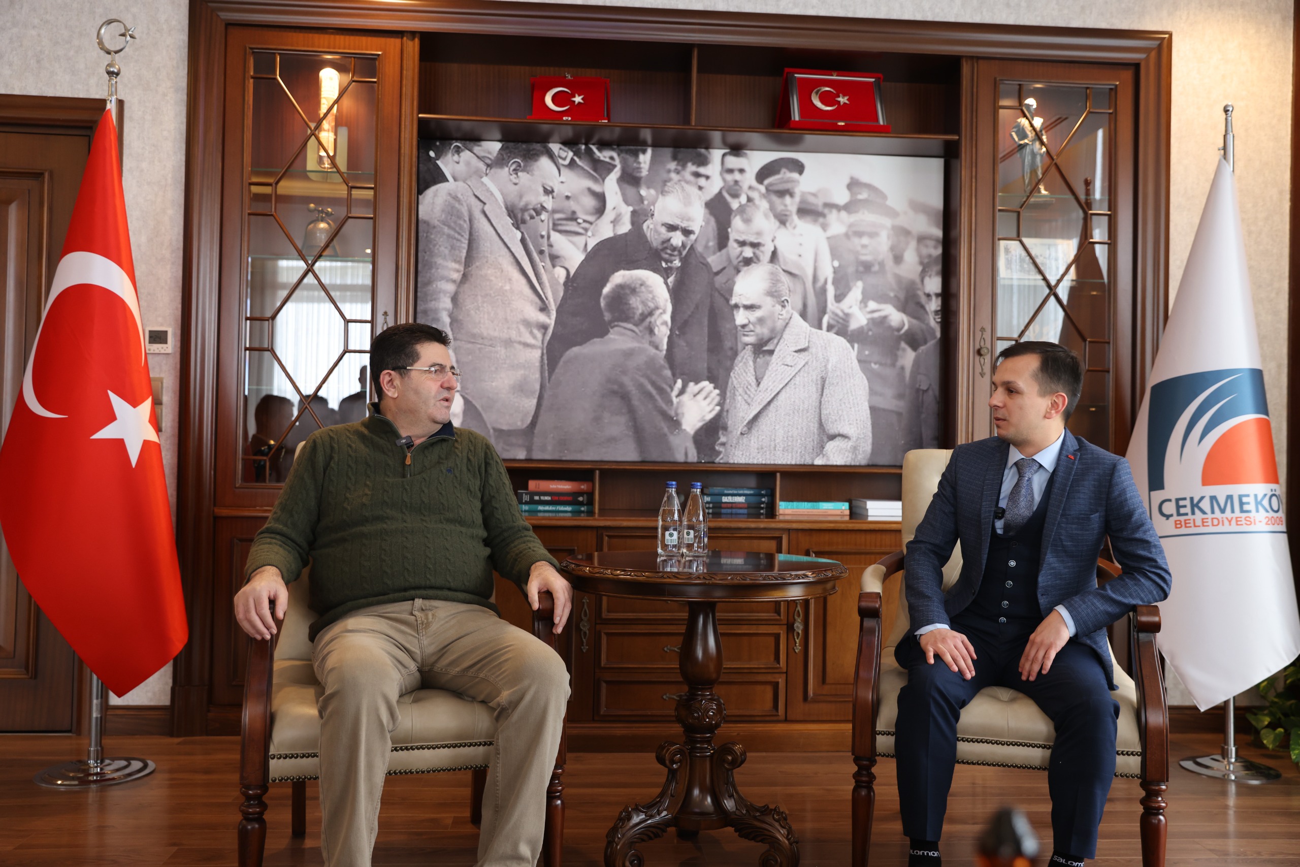 Çekmeköy Belediye Başkanı Orhan Çerkez’den Golbol Takımına Destek