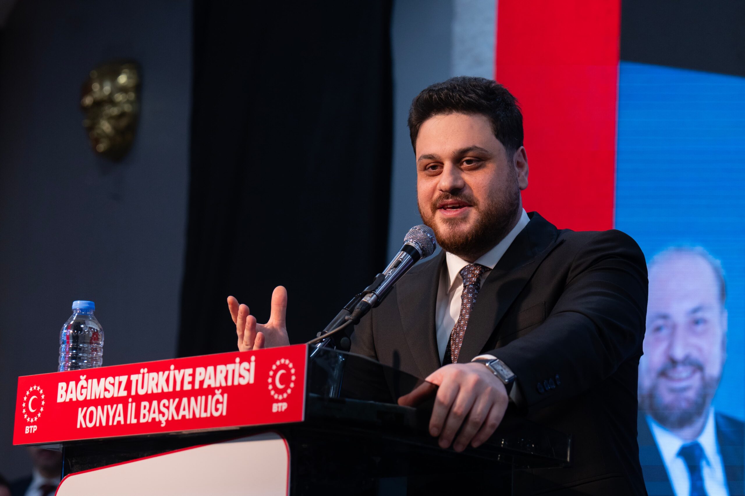 Bağımsız Türkiye Partisi (BTP) Genel Başkanı Hüseyin Baş, Konya İl Kongresi’nde Ekonomik Kriz ve Çiftçiye Dikkat Çekti