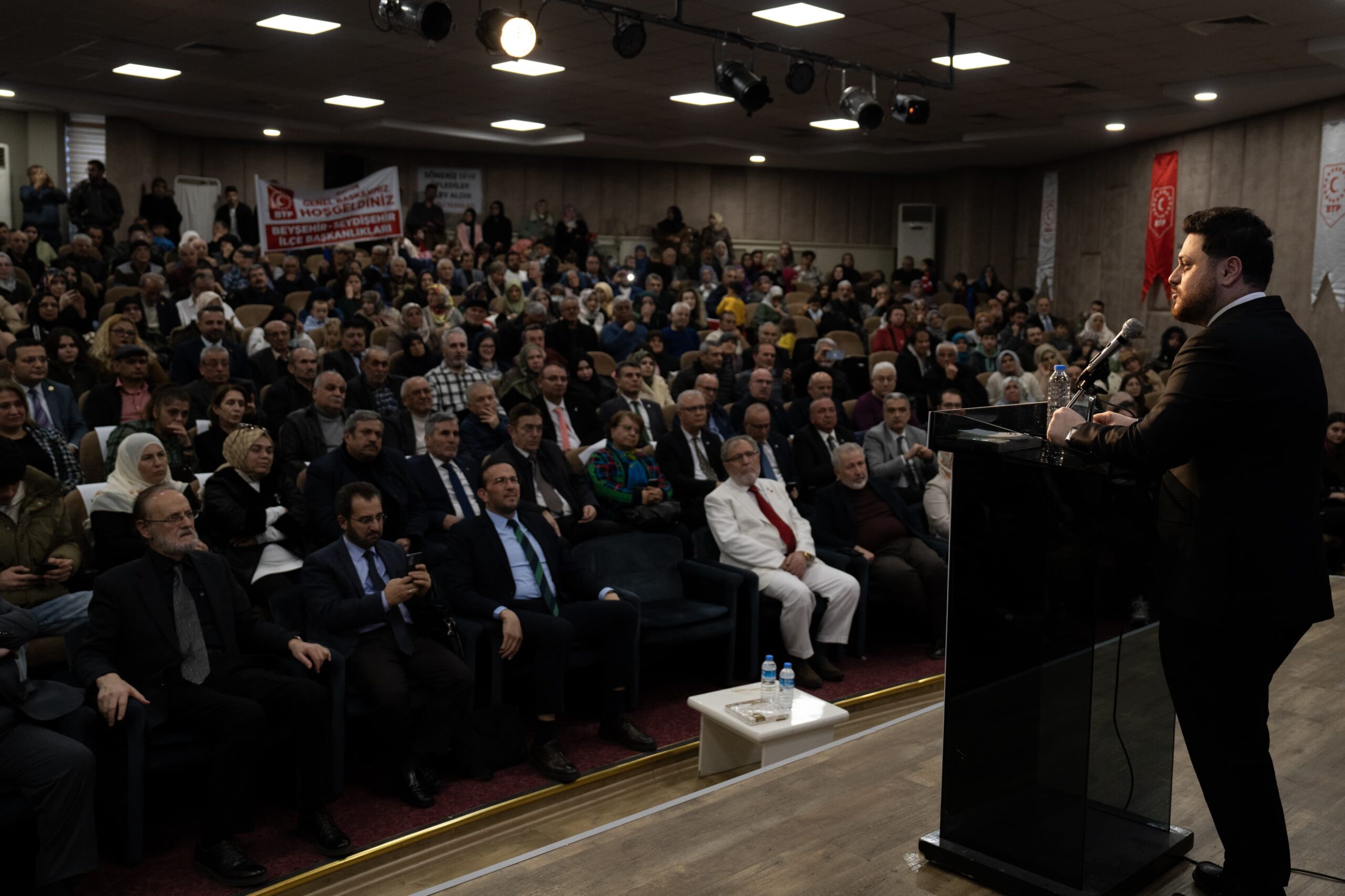 Bağımsız Türkiye Partisi (BTP) Genel Başkanı Hüseyin Baş, Konya İl Kongresi’nde Ekonomik Kriz ve Çiftçiye Dikkat Çekti