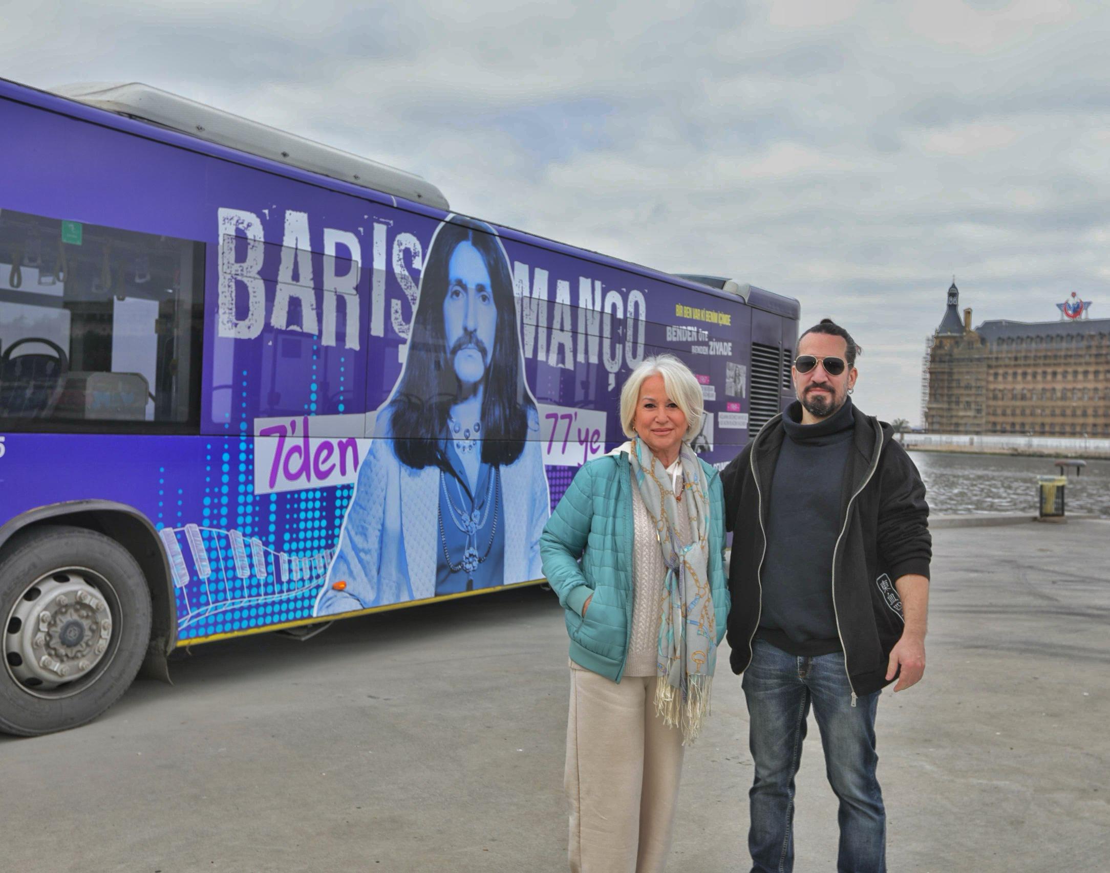 İstanbul Elektrik Tramvay ve Tünel İşletmeleri (İETT), Türk müziğinin efsane ismi Barış Manço’yu vefatının 26. yılında özel bir etkinlikle andı.