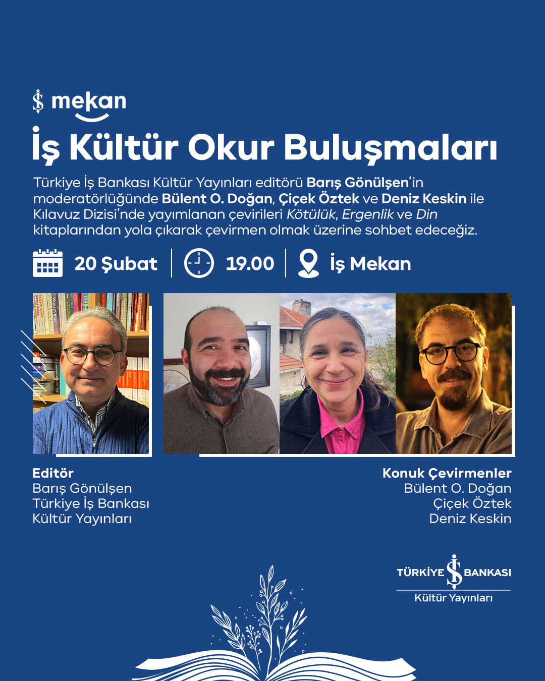 Çeviriye Dair Her Şey: İş Kültür Okur Buluşmaları’nda Kılavuz Dizisi Rüzgarı