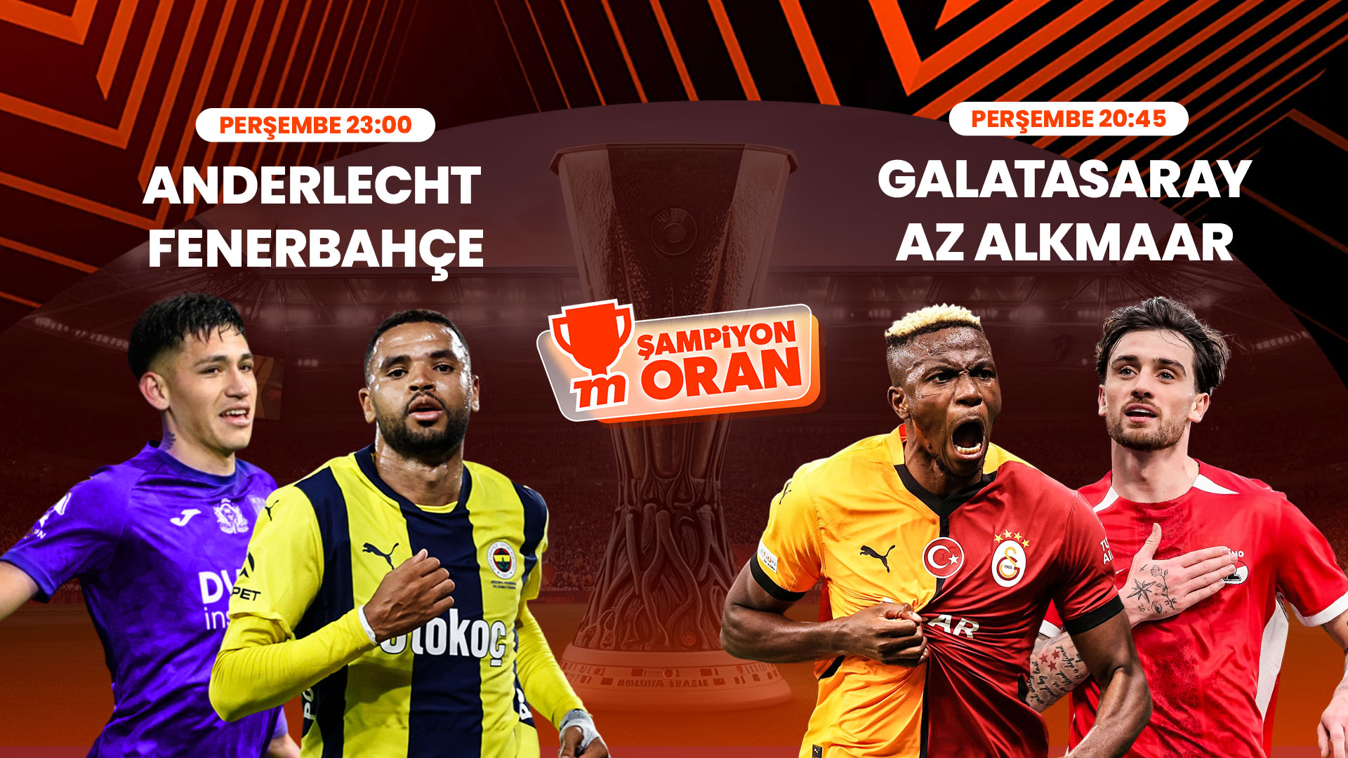 Galatasaray ve Fenerbahçe, UEFA Avrupa Ligi'nde Üst Tur İçin Mücadele Edecek