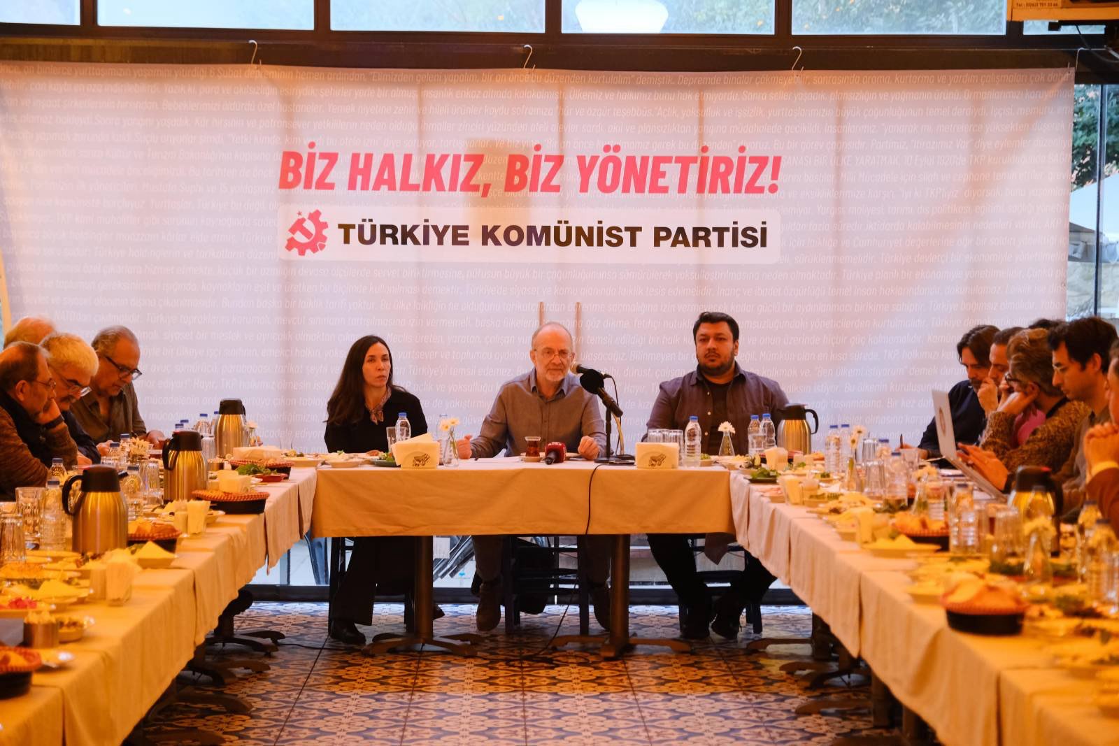 TKP Genel Sekreteri Kemal Okuyan’dan gazetecilerle buluşmada önemli değerlendirmeler