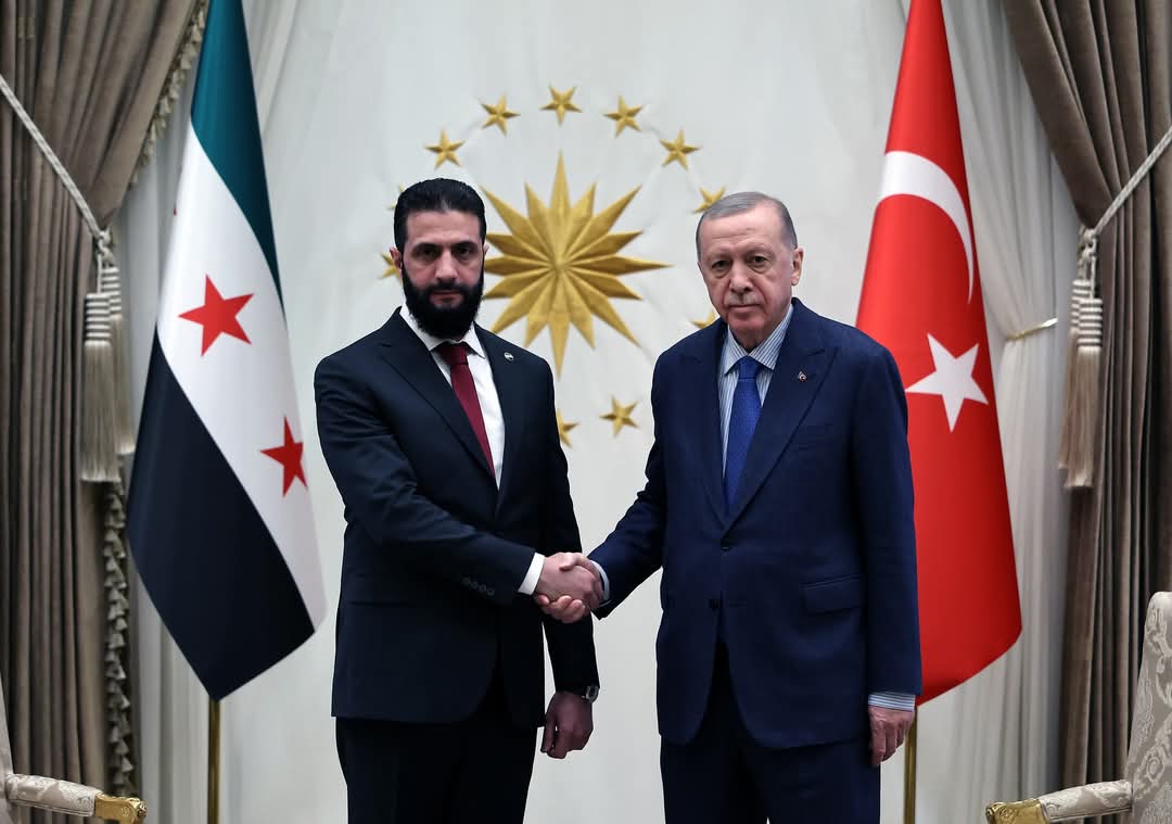 Cumhurbaşkanı Erdoğan, Suriye Cumhurbaşkanı Ahmed Şara’yı Ankara’da Ağırladı