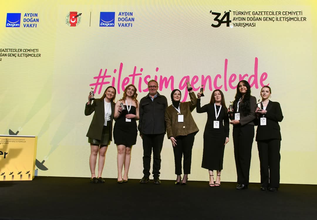 34. Türkiye Gazeteciler Cemiyeti Aydın Doğan Genç İletişimciler Yarışması Ödülleri sahiplerini buldu