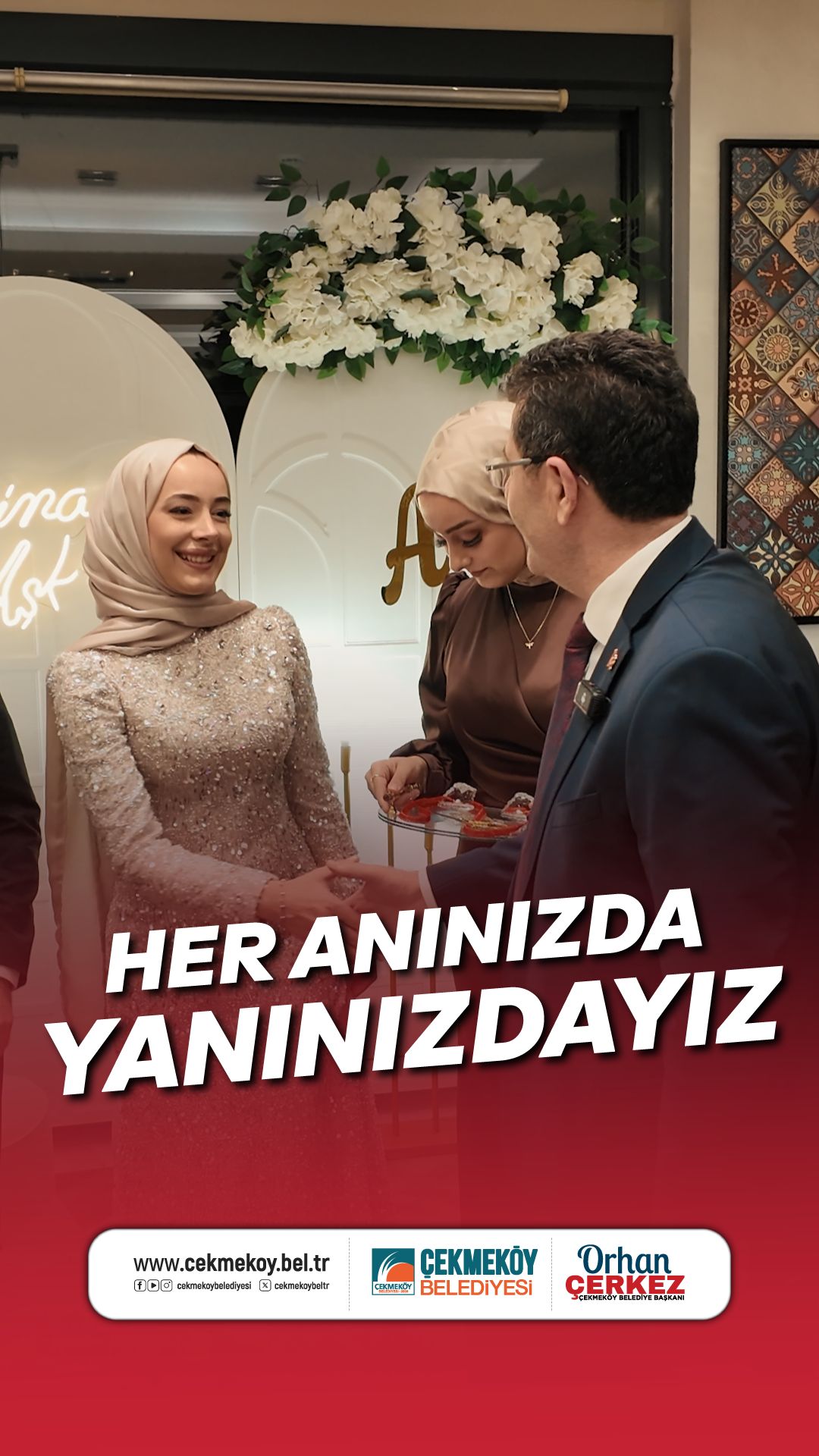 Çekmeköy'de Gelenek ve Dayanışma Bir Arada: Başkan Çerkez'den Örnek Davranış