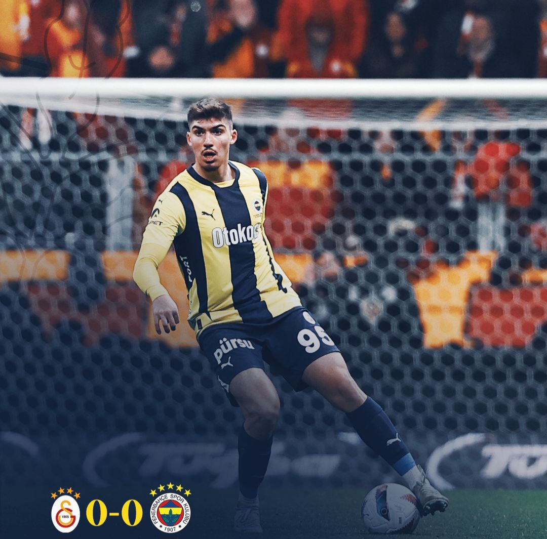 Derbi Heyecanı Sonuçsuz Bitti: Galatasaray ve Fenerbahçe 0-0 Berabere Kaldı