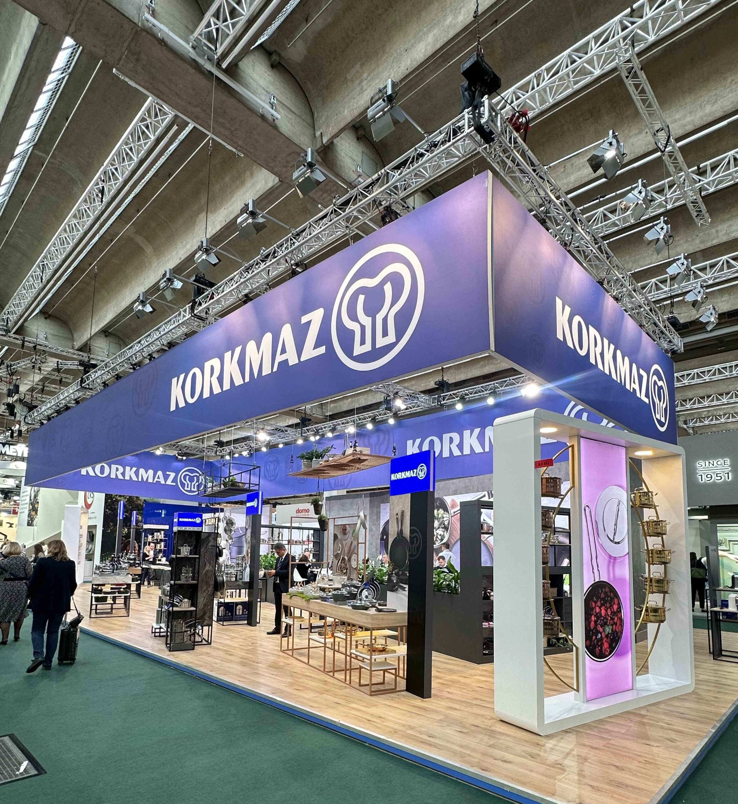 Korkmaz, Ambiente Fuarı'nda Yeni Ürünlerini Sergiledi