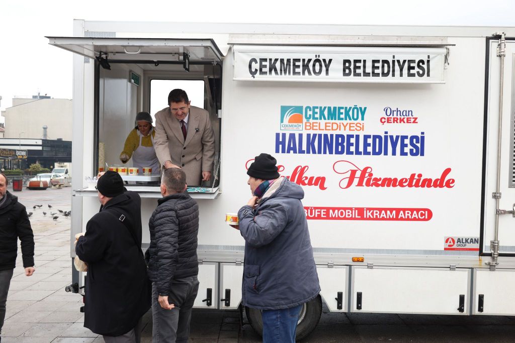Çekmeköy’den Vatandaşlara Sıcak Jest: Soğuk Havalarda Çorba İkramı