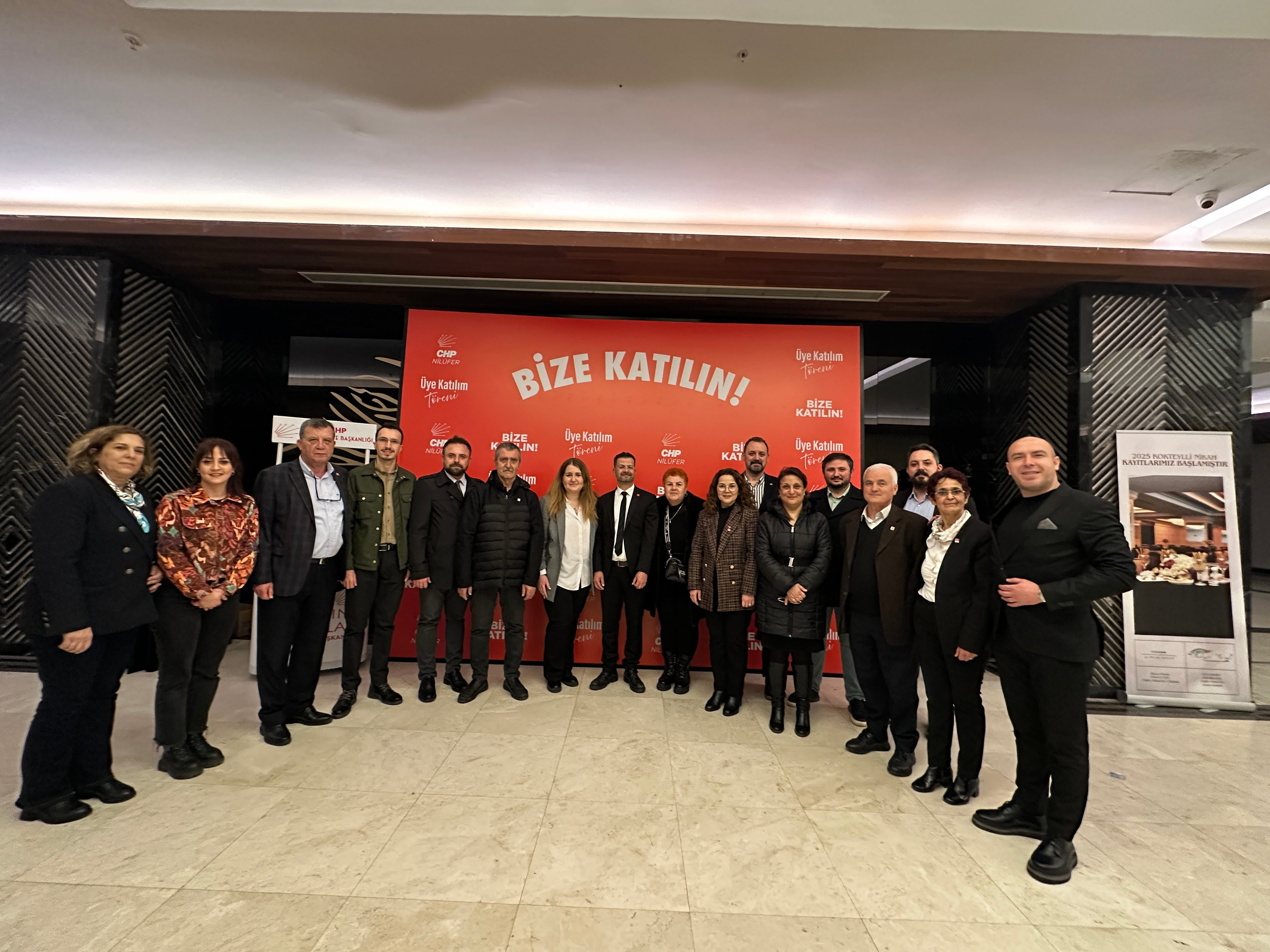 CHP Nilüfer İlçe Örgütü 450 Yeni Üye Katılımı İle Güçlendi