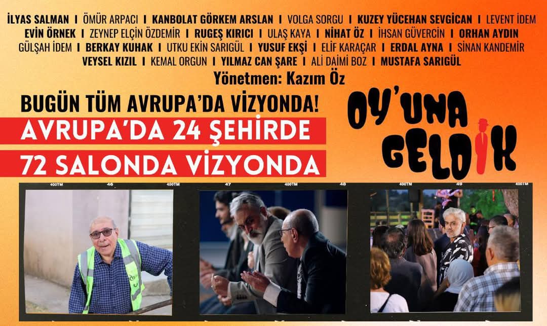 Sansüre Rağmen "Oy'una Geldik" Avrupa'da Seyirciyle Buluşuyor