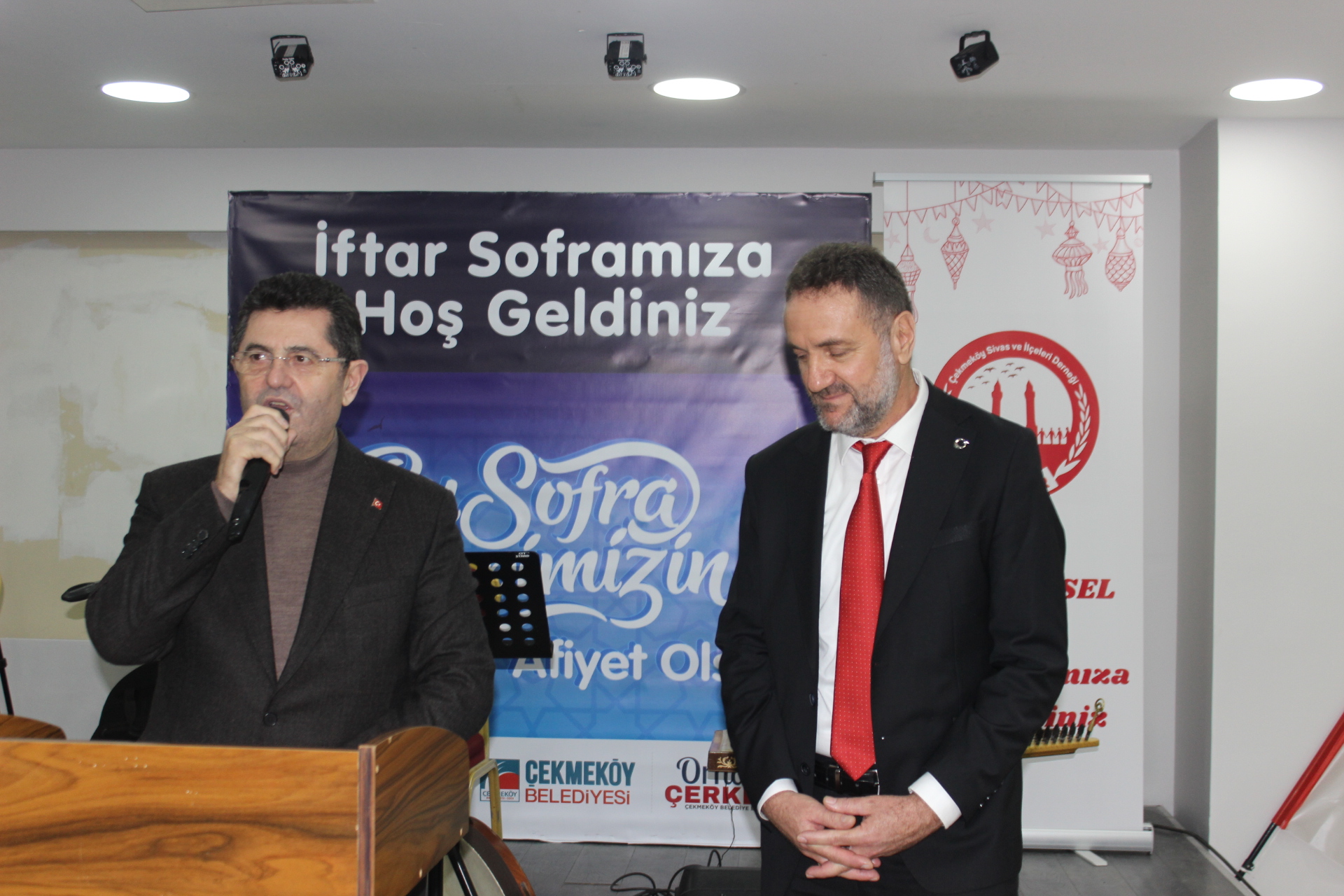 Çekmeköy Sivas İlçe ve Köyleri Derneği’nden Birlikte İftar Programı