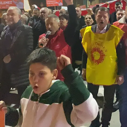 Zile'de Ekrem İmamoğlu’na Destek Eylemleri Devam Ediyor