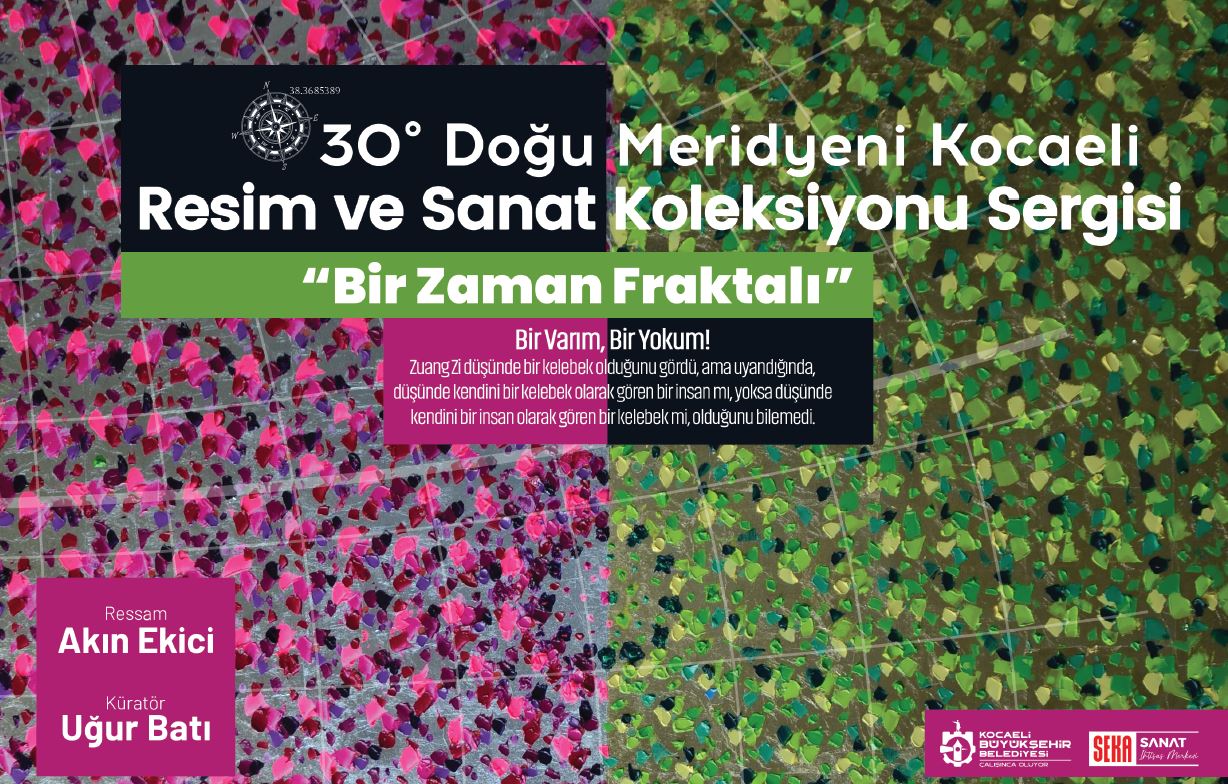 Kocaeli Zamanı Sanata Dönüştürüyor: "Bir Zaman Fraktalı" Sergisi Açılıyor!
