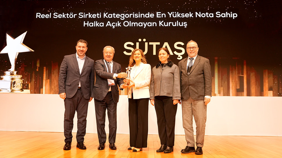 Sütaş’a TKYD’den 10. Kez Kurumsal Yönetim Ödülü