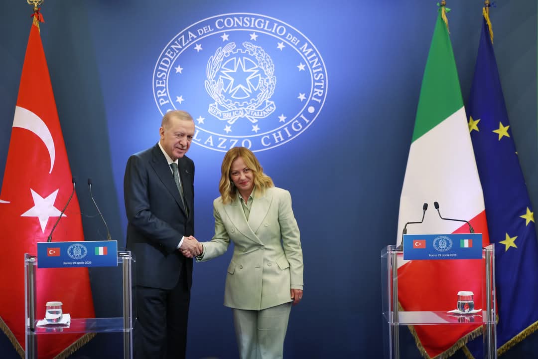Erdoğan ve Meloni’den Güçlü İş Birliği Mesajı: Hedef 40 Milyar Dolarlık Ticaret Hacmi