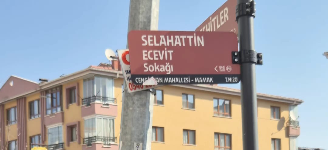 Selahattin Ecevit'in İsmi Mamak'ta Bir Sokağa Verildi