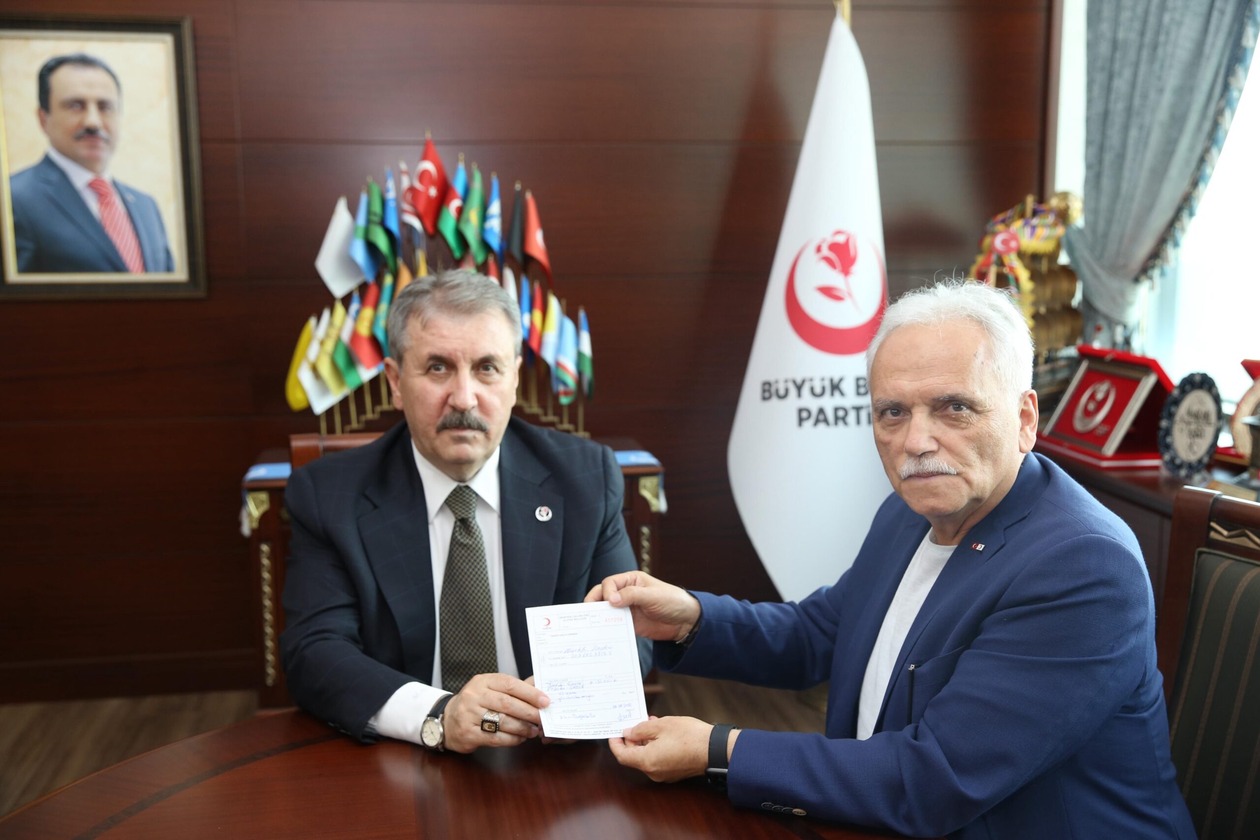 Destici’den Kızılay’ın Gazze’ye Kurban Kampanyasına Destek