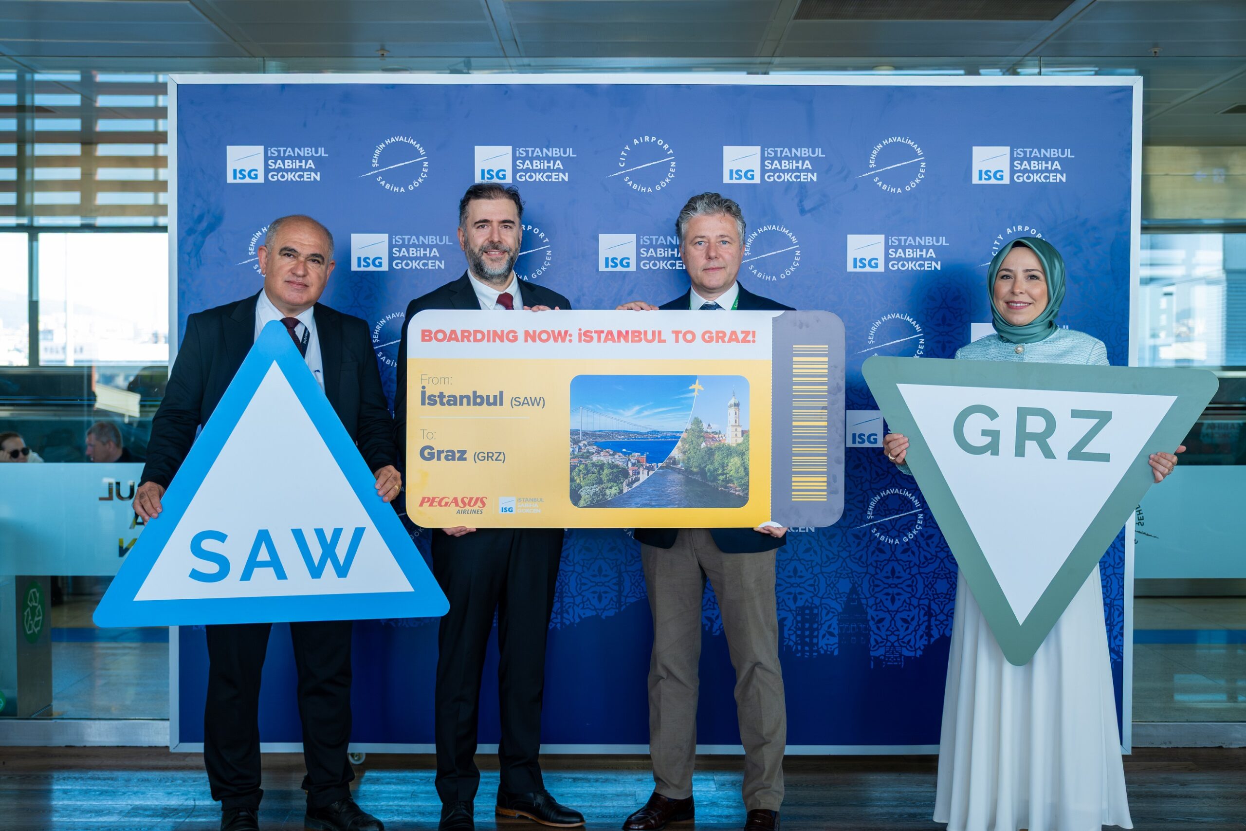 Sabiha Gökçen'den Graz'a Direkt Uçuşlar Başladı