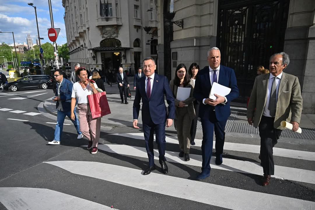 Fuat Oktay'dan Madrid'de Yoğun Diplomasi: Filistin, Suriye ve Ukrayna Gündemde