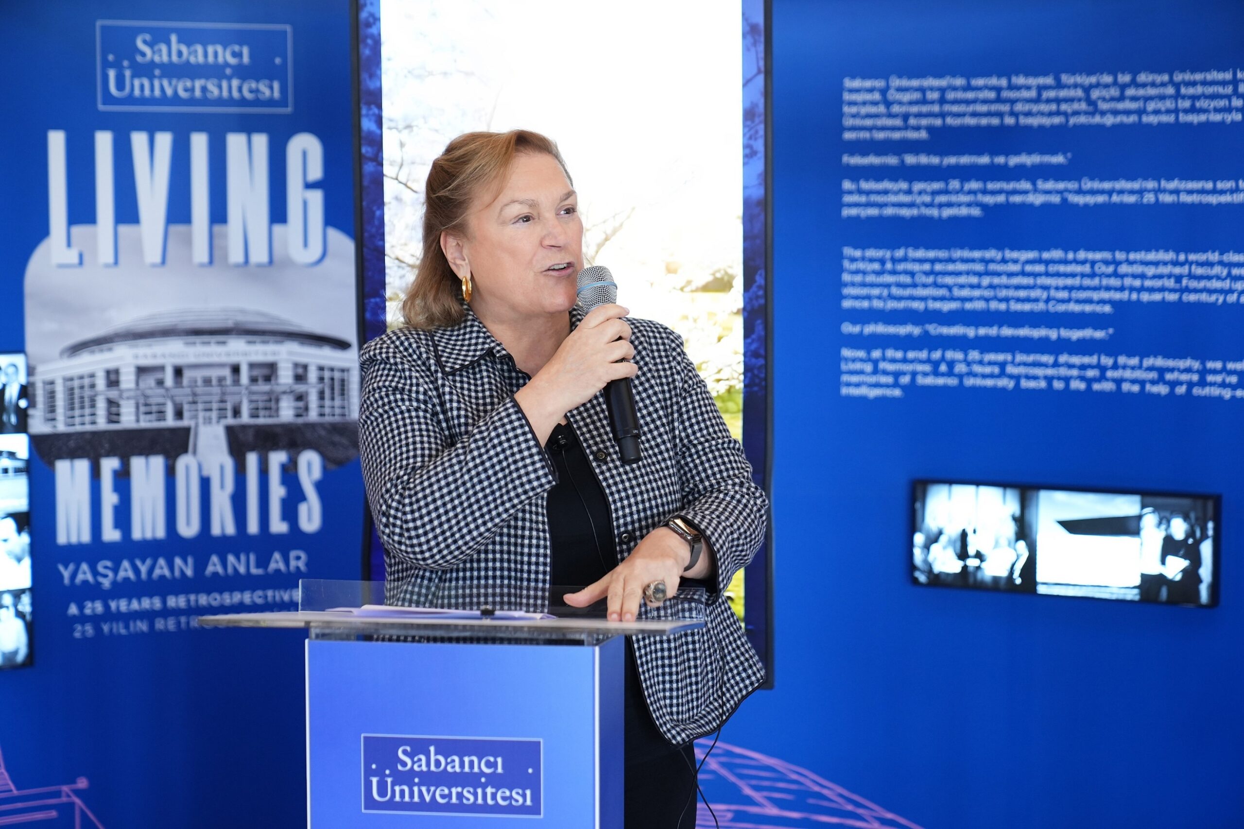 Sabancı Üniversitesi’nden 25. Yıla Özel Yapay Zekâ Destekli Sergi: “Yaşayan Anlar” Ziyarete Açıldı