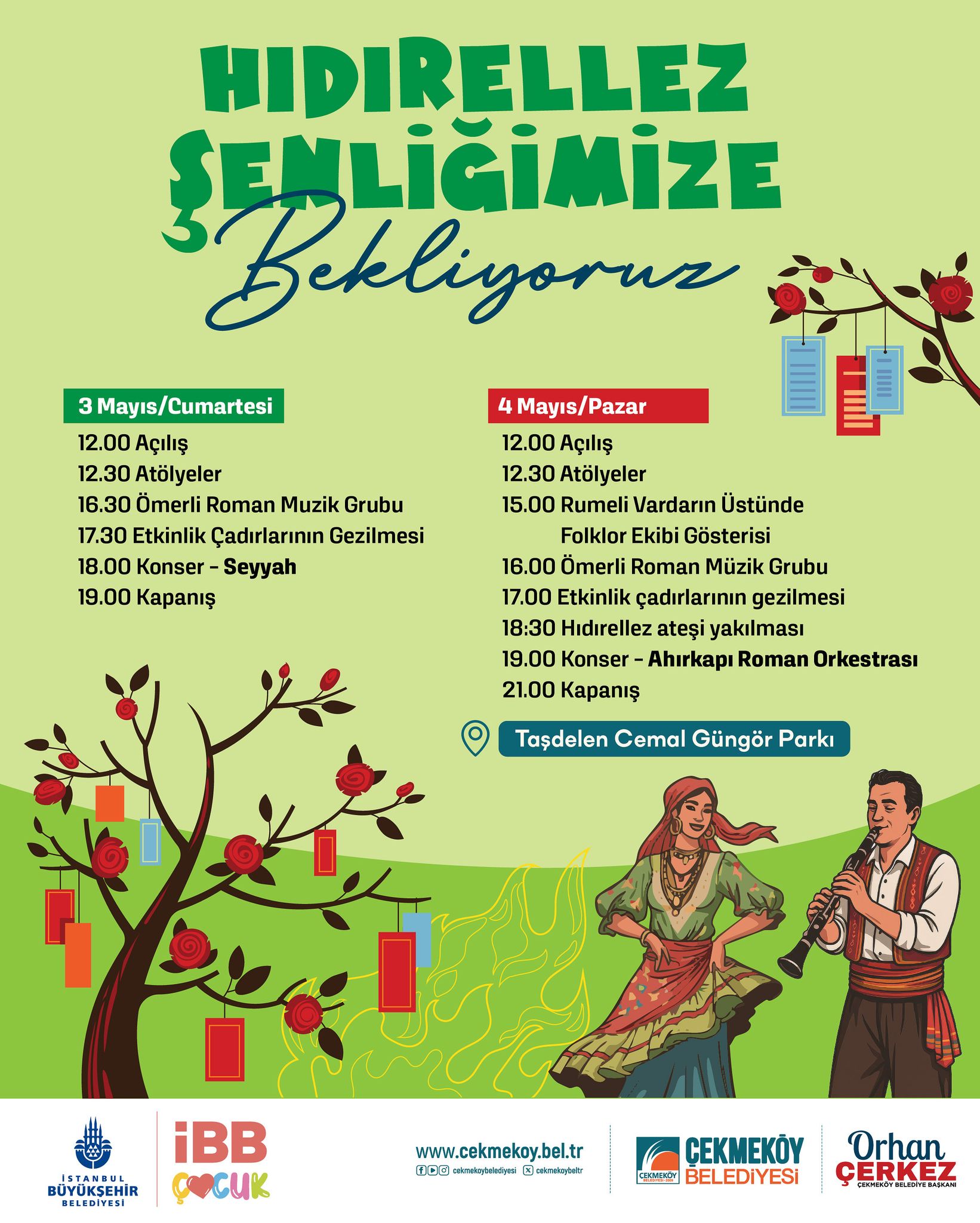 Çekmeköy'de Hıdırellez Coşkusu Başlıyor!