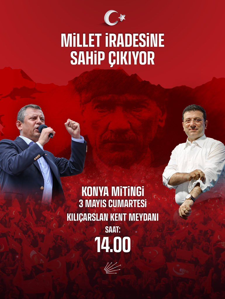 Ekrem İmamoğlu Konya'da: "Kibre Karşı Sevgi Diliyle Haykıracağız"