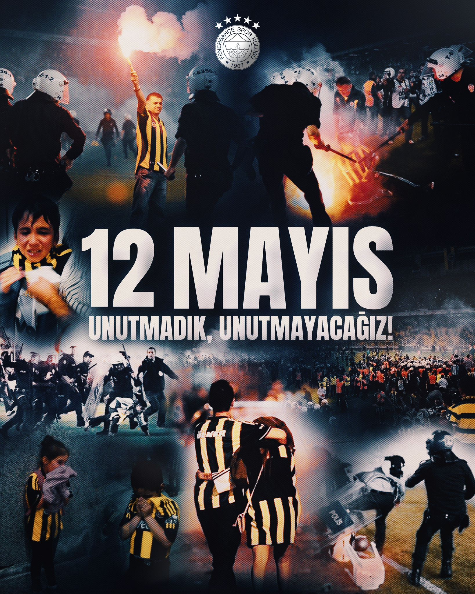 Fenerbahçe'den 12 Mayıs 2012 Açıklaması: "Unutmayacak, Unutturmayacak, Mücadeleden Vazgeçmeyeceğiz"