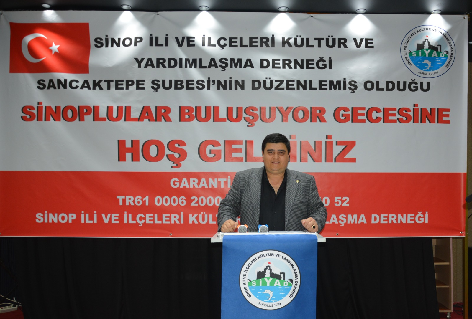 Sancaktepe’de “Sinoplular Buluşuyor Gecesi” Coşkusu: SİYAD, Dernek Mülkünü Satın Almanın Gururunu Yaşadı