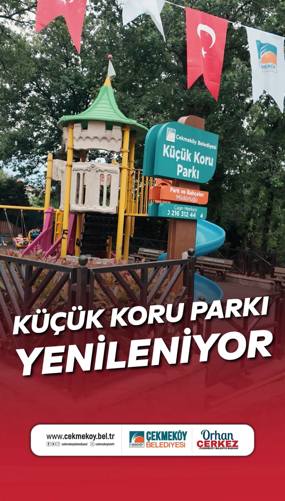 Başkan Orhan Çerkez Sözünü Tuttu: Koru Park’ta Dönüşüm Başladı