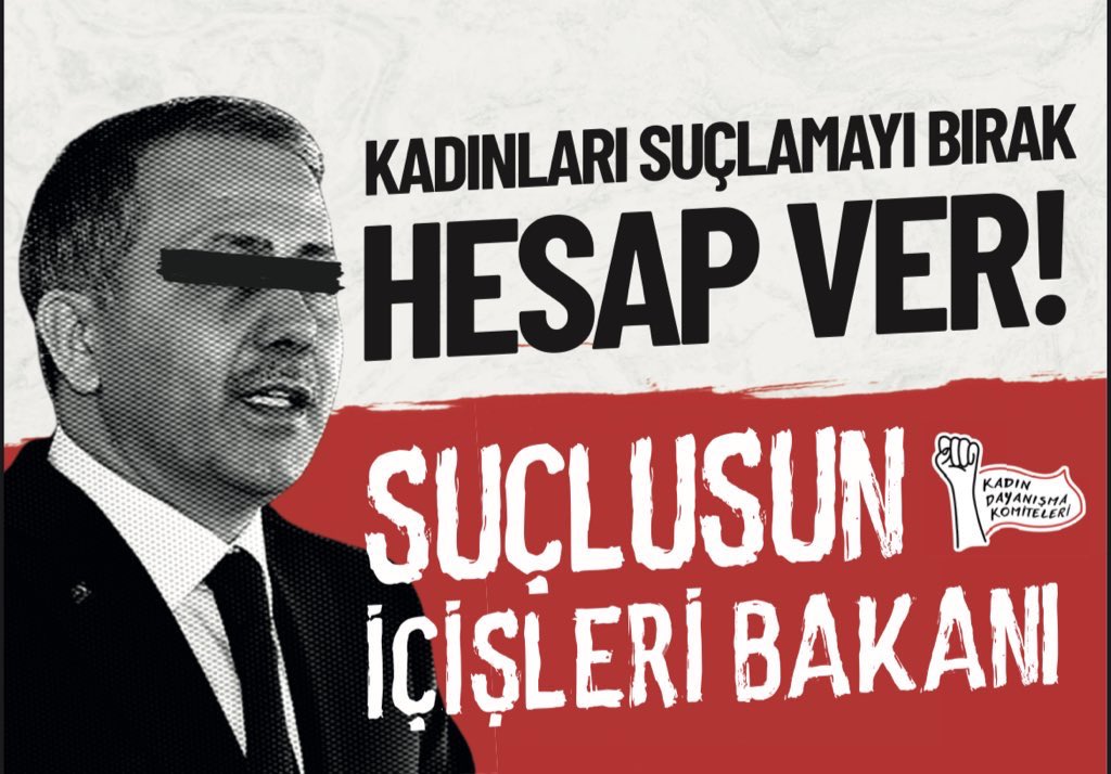 Bahar Aksu Cinayeti Davası Öncesi “Suçlusun İçişleri Bakanı” Pankartına Gözaltı!