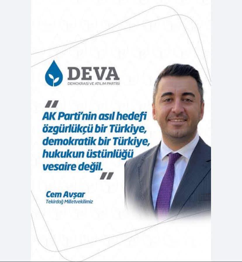 DEVA Partisi'nde İstifa Depremi: Evrim Rızvanoğlu ve Cem Avşar Partiden Ayrıldı, Rotada CHP Var