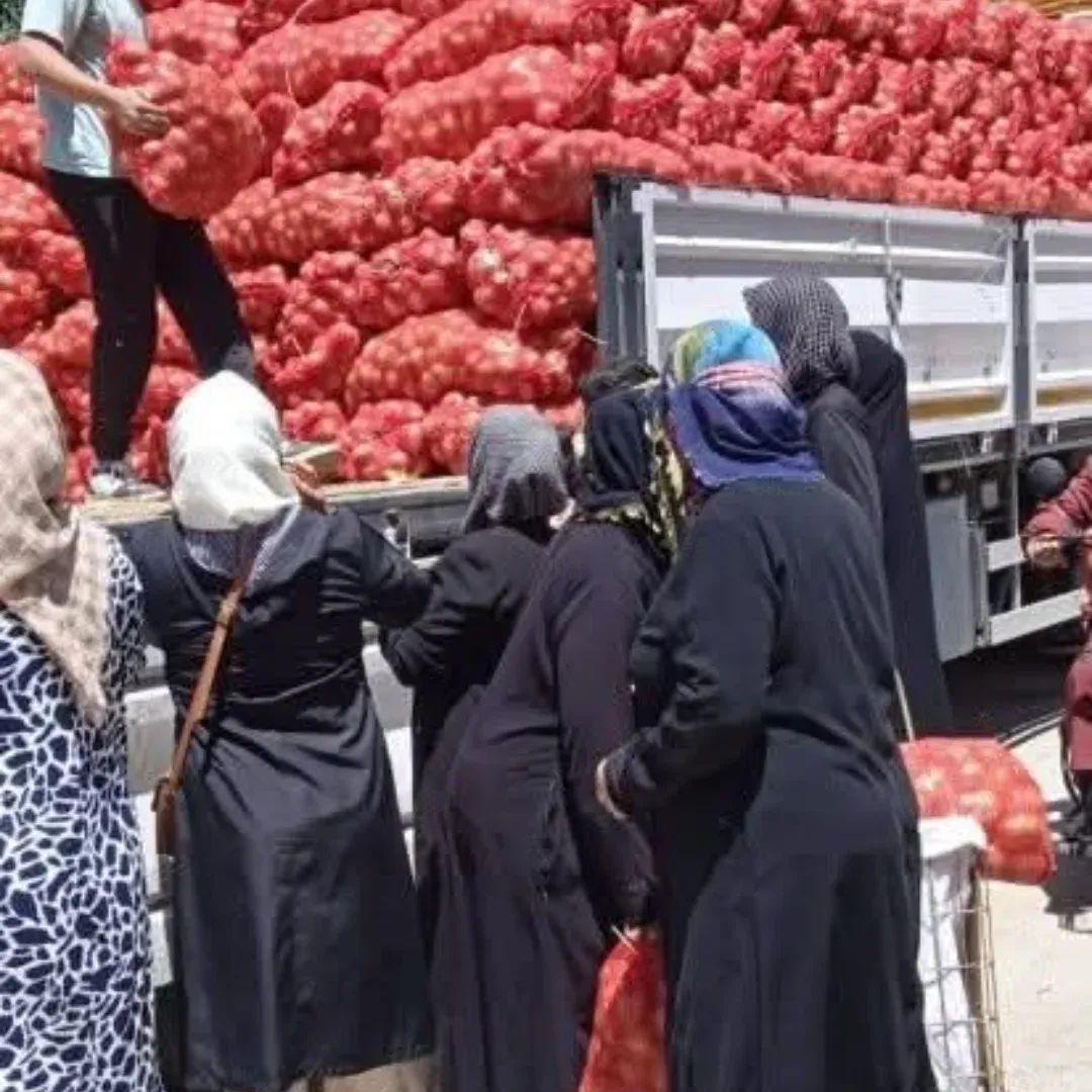 Bursa İnegöl’de Hayırsever İşadamından Soğan Desteği: Kamyon Dolusu Kuru Soğan Ücretsiz Dağıtıldı