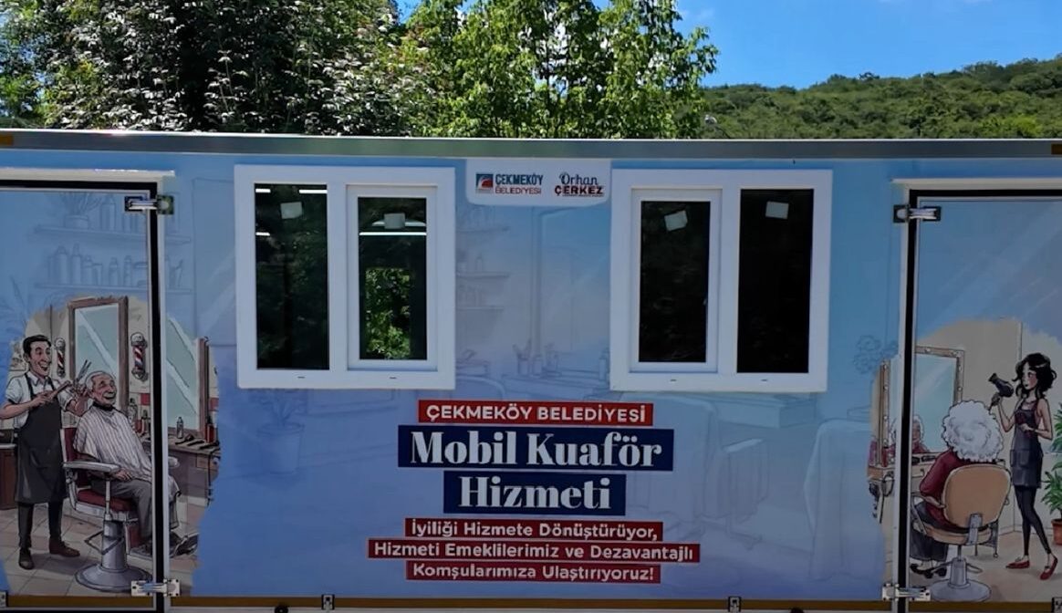 Çekmeköy’den Örnek Hizmet: Mobil Kuaför Aracıyla Dar Gelirlilere Ücretsiz Destek!