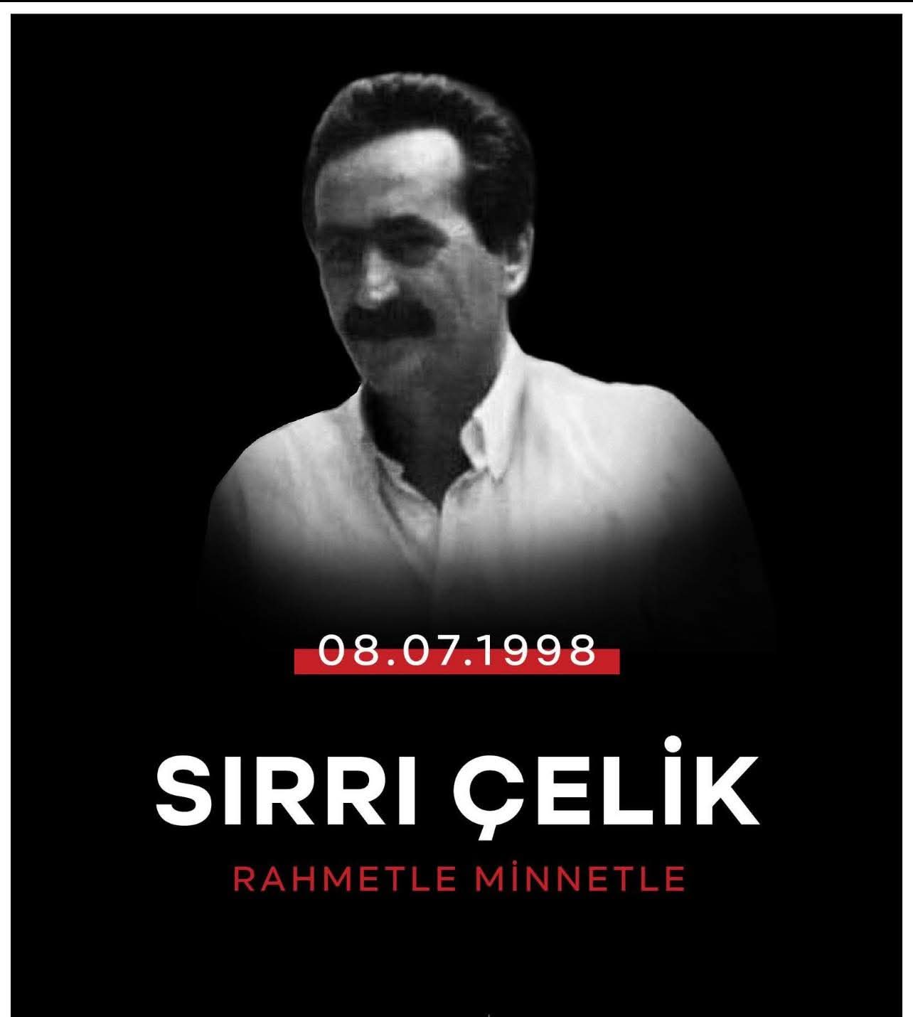Muhtar Hüseyin Cansız, Sırrı Çelik’i Vefat Yıldönümünde Andı