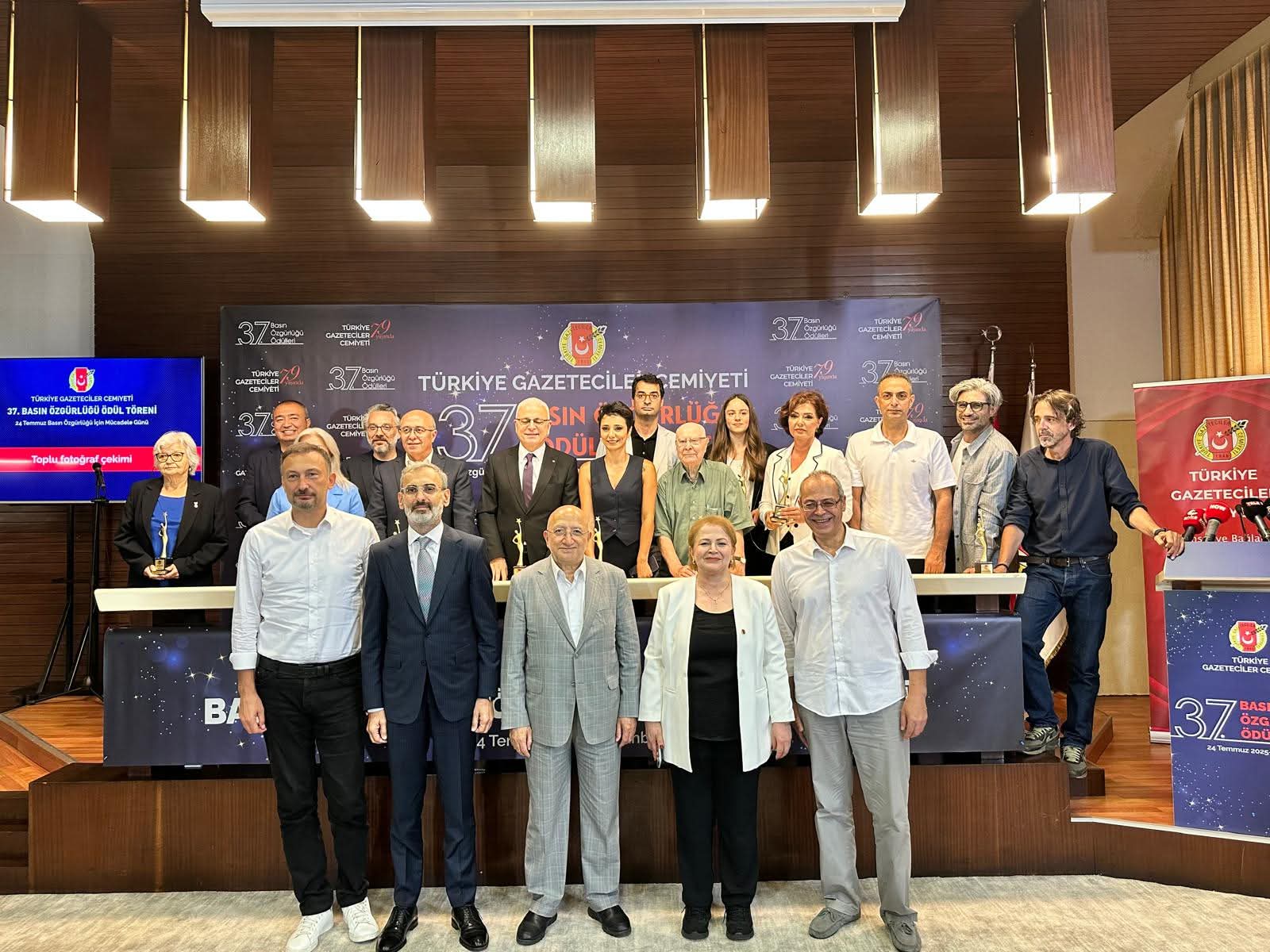 TGC 2025 Basın Özgürlüğü Ödülleri Sansüre Direnen Gazetecilere Verildi
