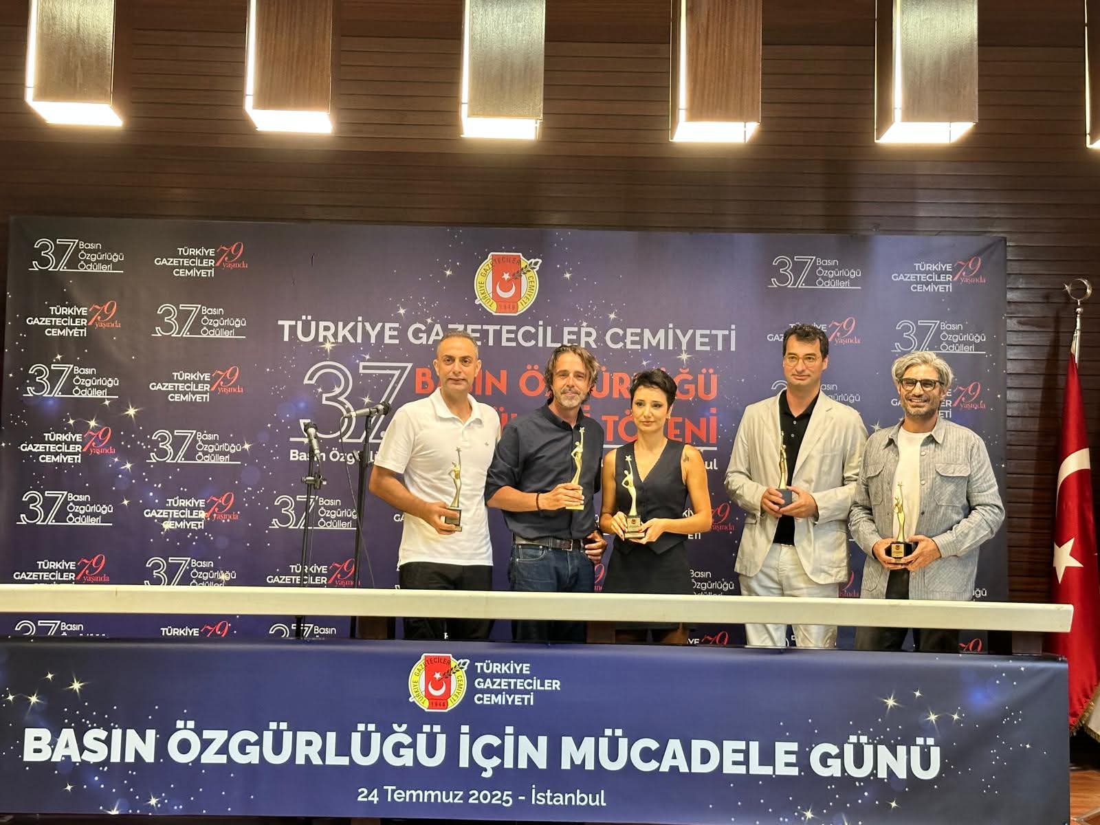 TGC 2025 Basın Özgürlüğü Ödülleri Sansüre Direnen Gazetecilere Verildi