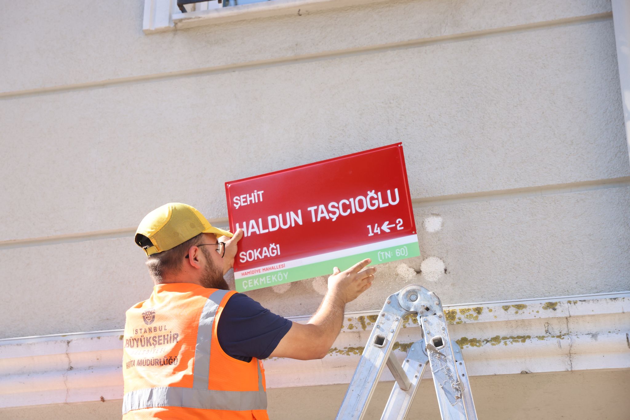 Çekmeköy’de Balcı Sokağı’nın İsmi “Şehit Haldun Taşçıoğlu Sokağı” Oldu