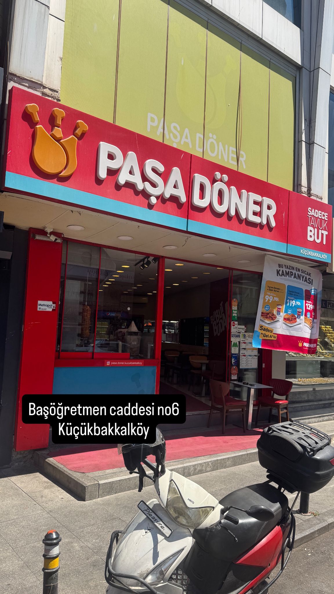 Ataşehir’de “Paşa Döner” Yeni Sahipleriyle Hizmete Girdi!