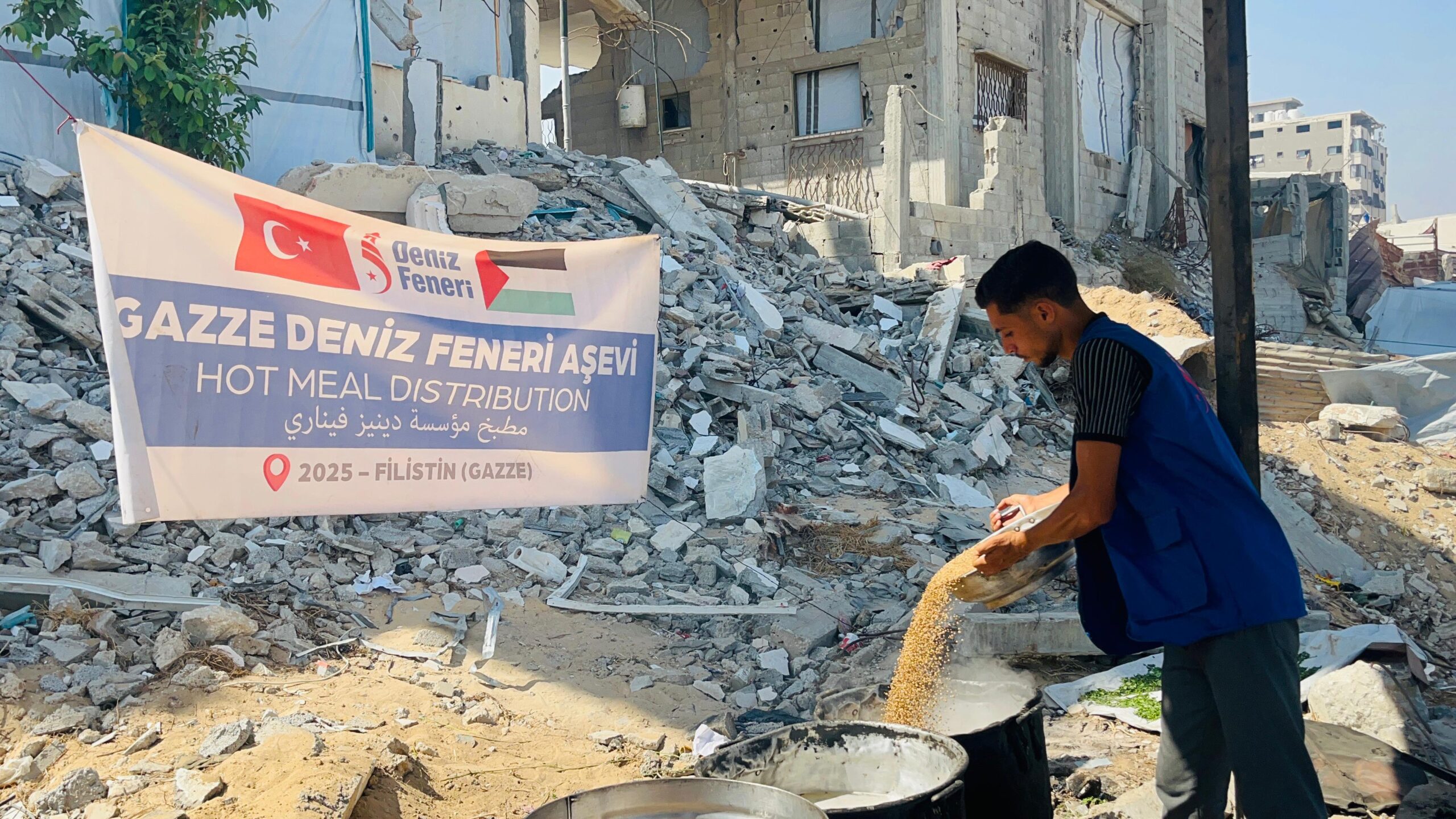 Deniz Feneri Derneği’nden Gazze’de Yaşam Mücadelesine Destek