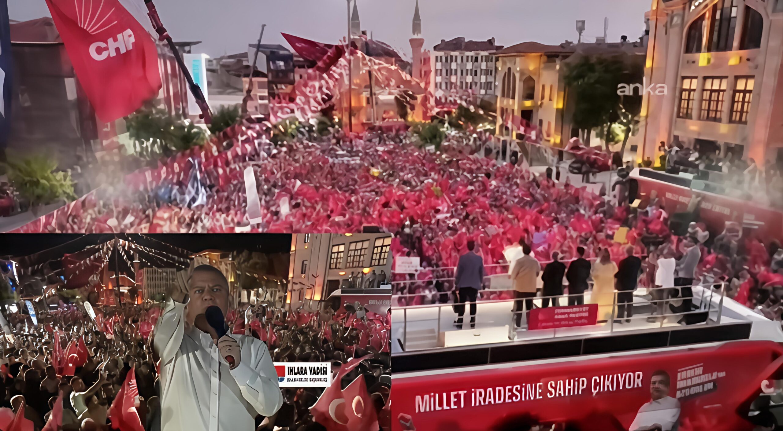 Özgür Özel’den Aksaray’da Güç Gösterisi: “AKP için kale kalmadı!”