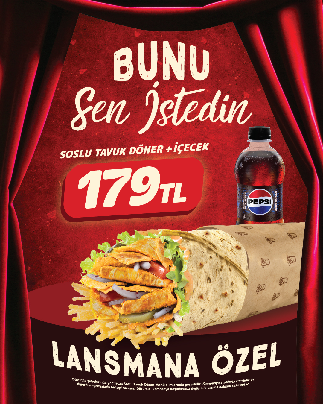 Dürümle’den Lezzet İnovasyonu: Yeni Üç Dürüm Menüsü ve Lansmana Özel Kampanya