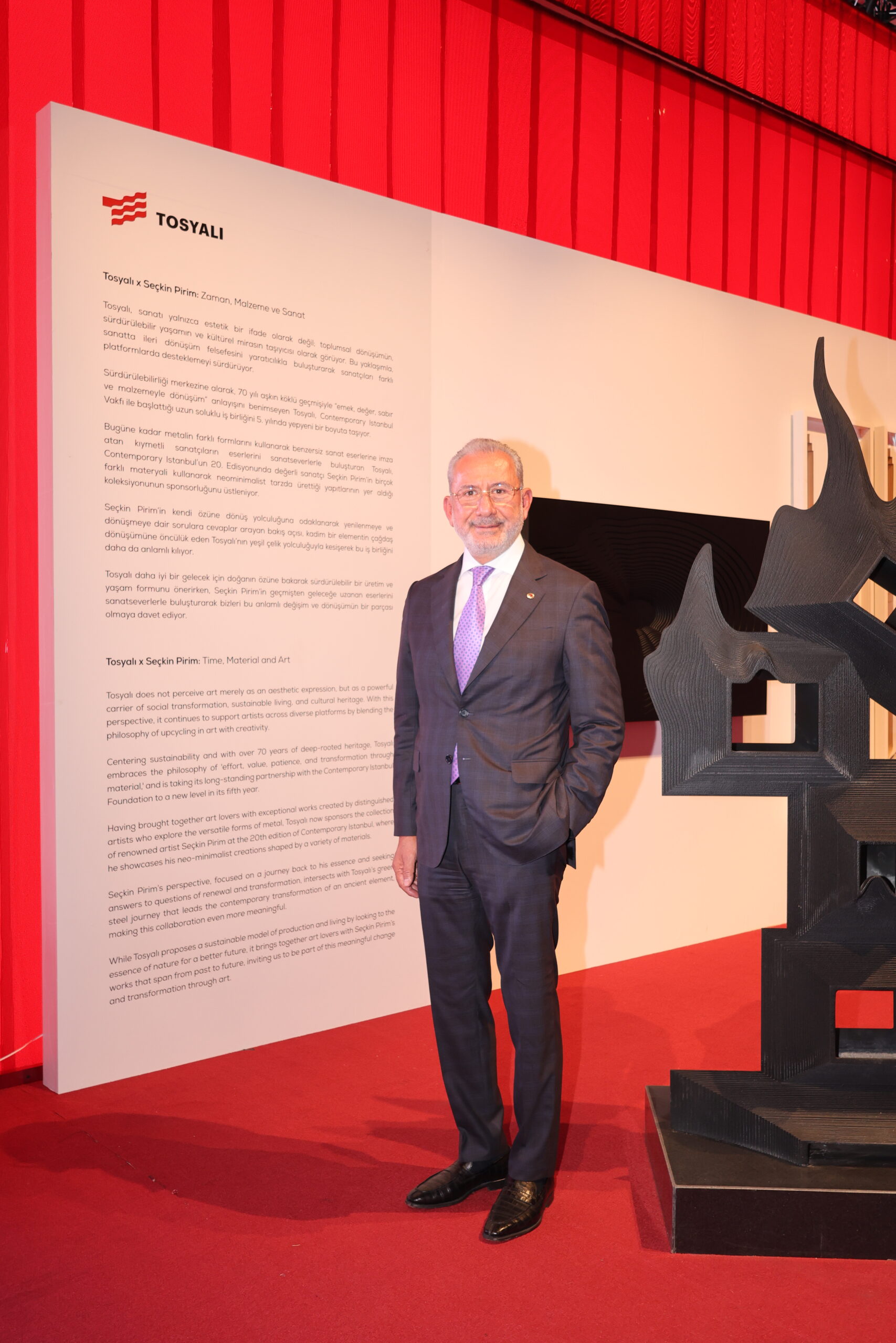 Tosyalı’dan Contemporary Istanbul’a Beşinci Yılında Güçlü Sanat Desteği