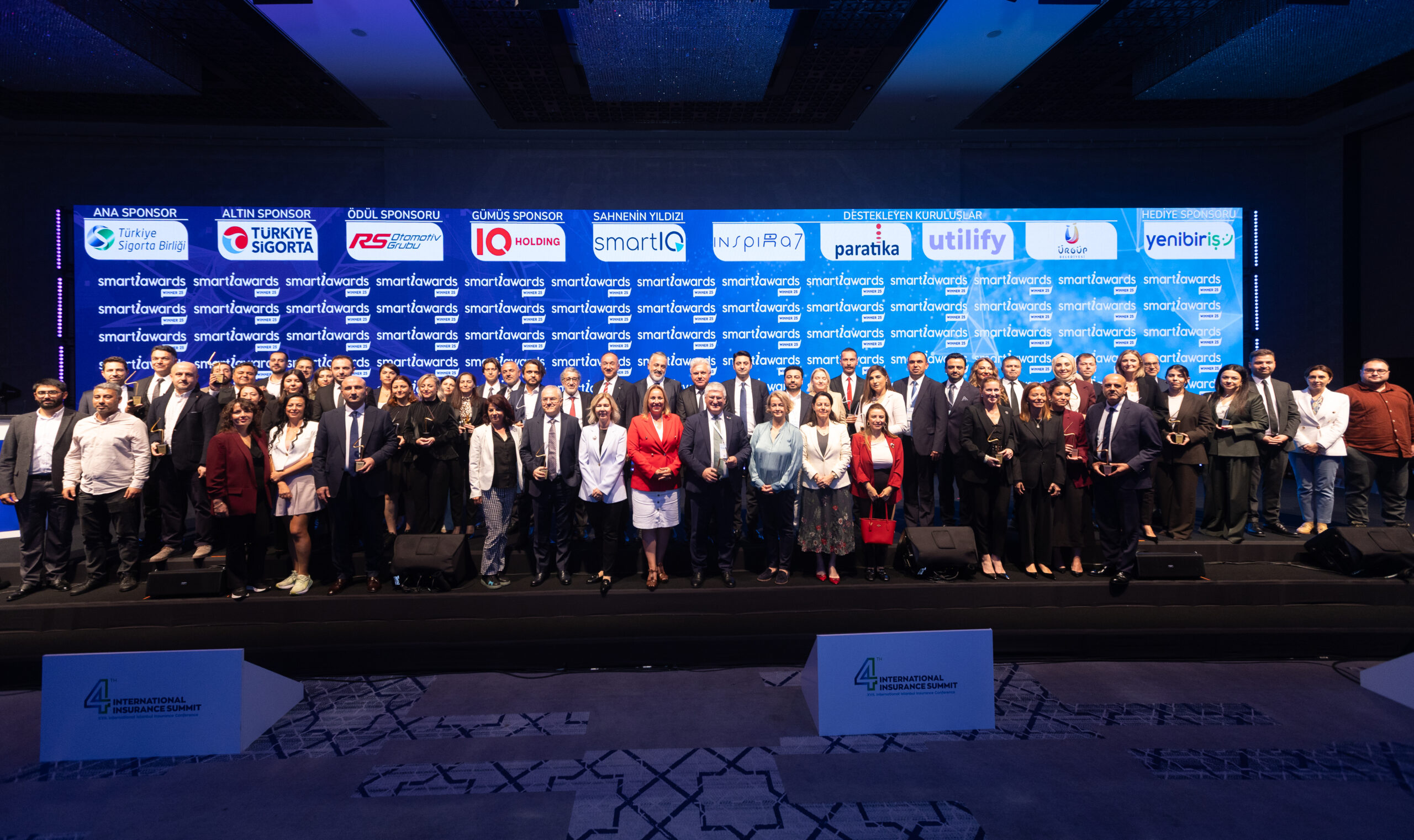 Türkiye Sigorta, Smart-i Awards’ta Beş Kategoride Ödül Kazandı