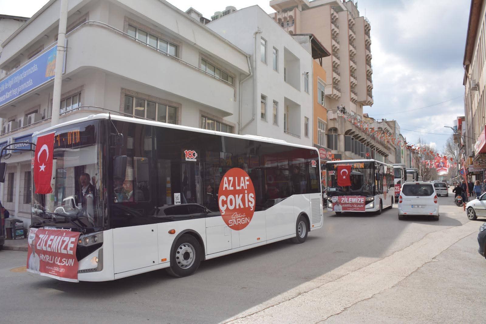 Zile’de Toplu Ulaşımda Bir Yılın Gururu: Vatandaşlar Memnun
