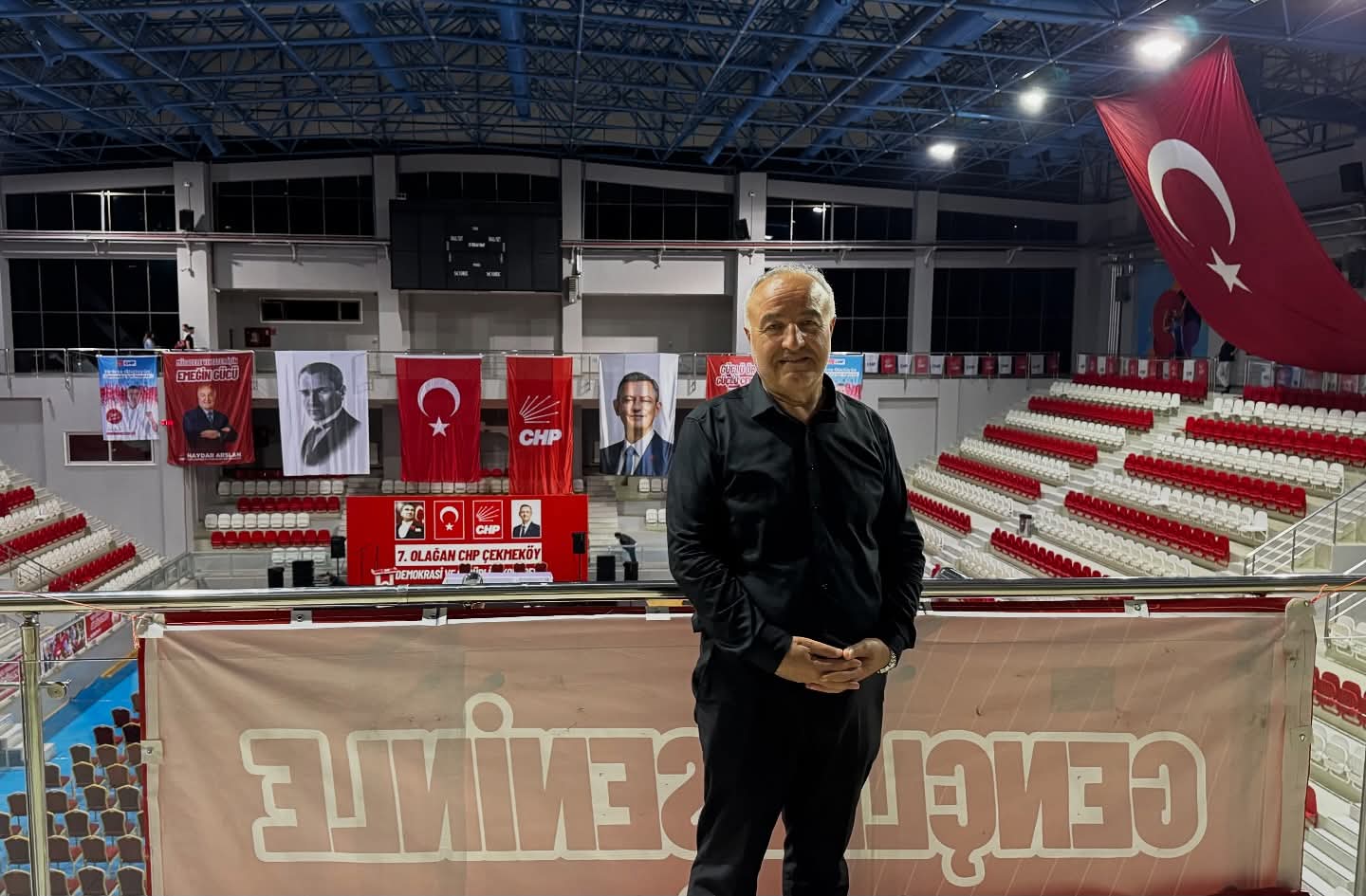 CHP Çekmeköy 7. İlçe Olağan Kongresi Gerçekleşti: Haydar Arslan Yeniden Seçildi