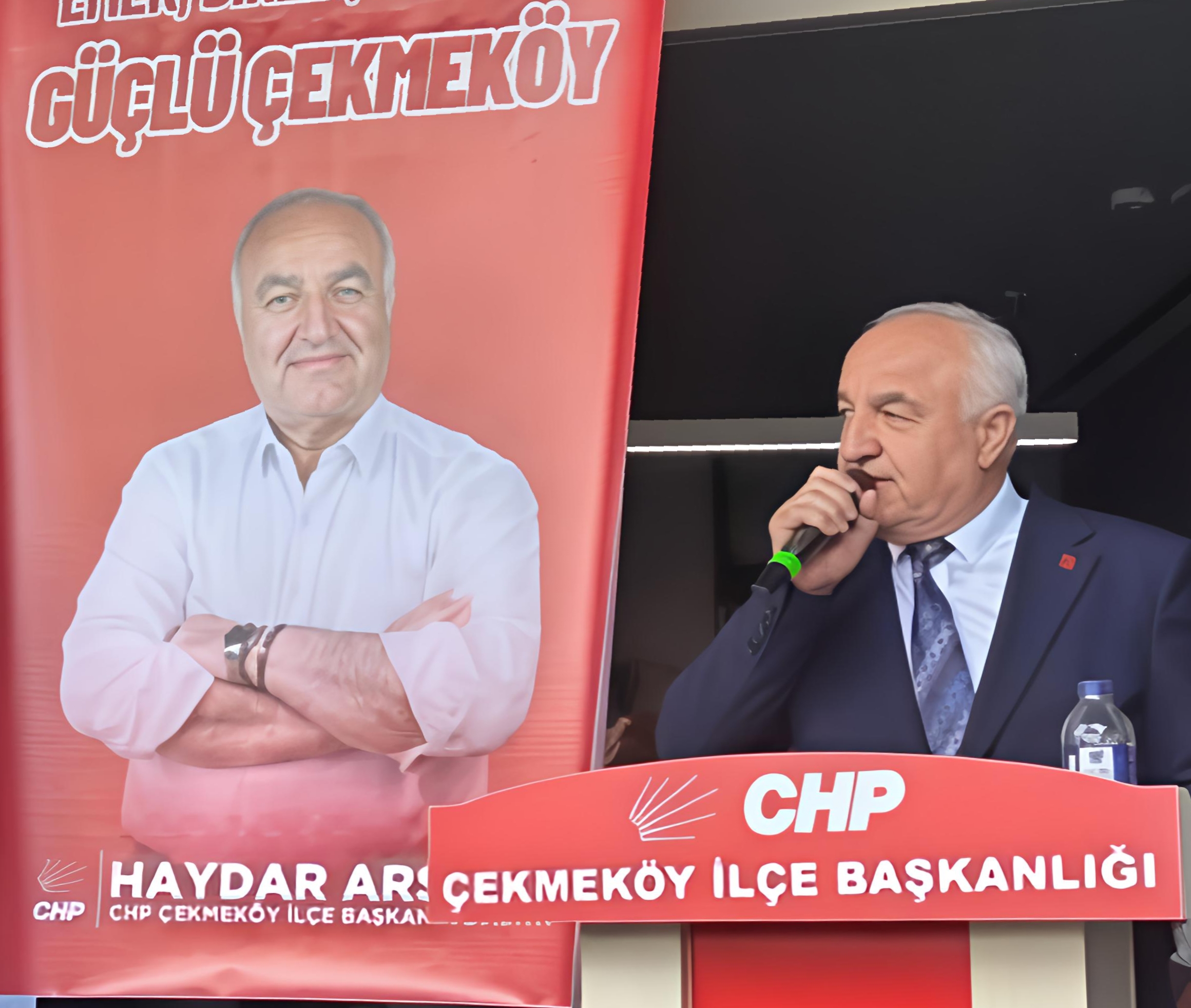 Haydar Arslan adeta gövde gösterisi yaptı